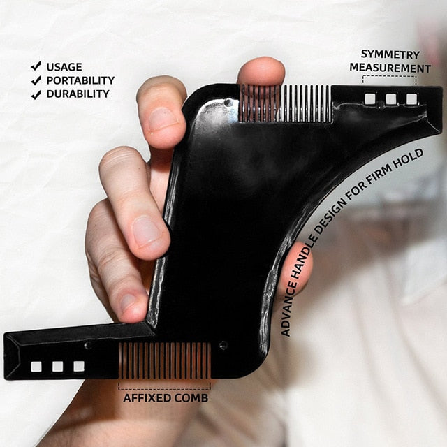 Hot High Quality Beard Shaping Styling Template - tashnbeard