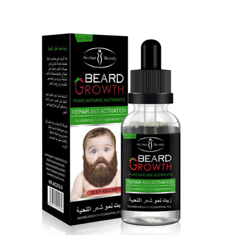Organic Beard Oil  For Groomed Beard Growth - tashnbeard
