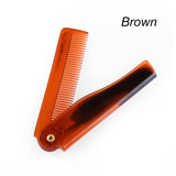 Fashion Anti Static Wooden Beard  Wood Pocket Comb - tashnbeard