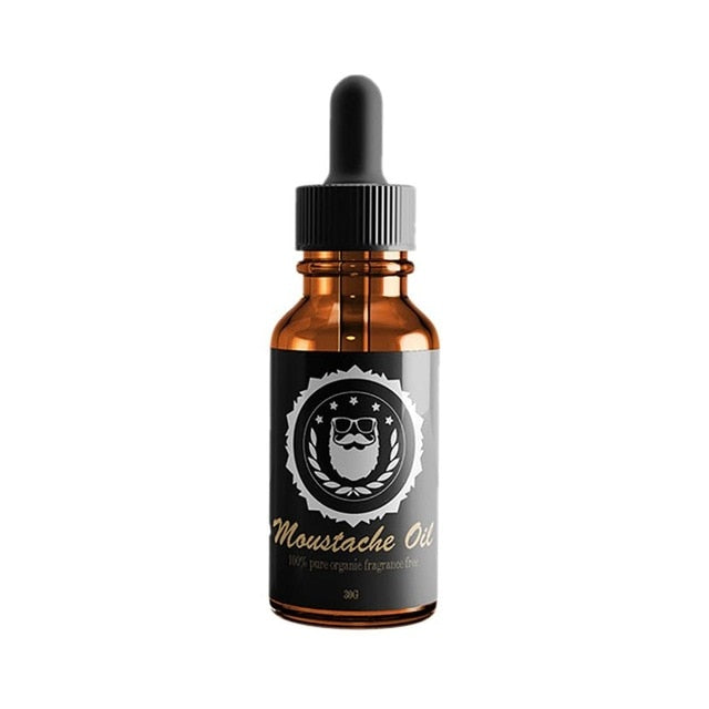 Organic Beard Oil  For Groomed Beard Growth - tashnbeard