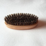 Men Boar Bristle Beard Mustache Combs Hair Brush - tashnbeard