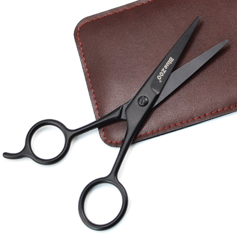 Stainless Steel Sharp Tip Beard Makeup Scissors - tashnbeard