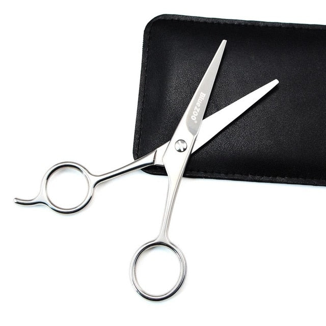 Professional Stainless Steel Face Grooming Scissors - tashnbeard